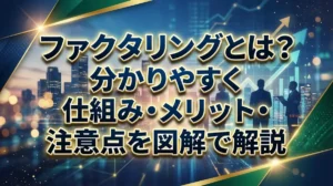ファクタリングとは？分かりやすく仕組み・メリット・注意点を図解で解説