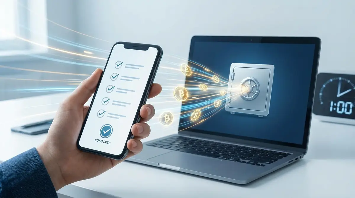 即日入金を実現する申し込み手順【5ステップ】