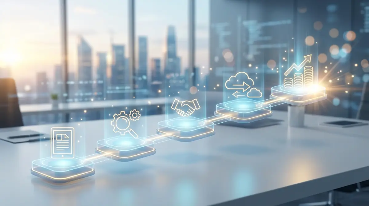 【図解】申込から入金までの5ステップ|最短即日で資金調達する流れ