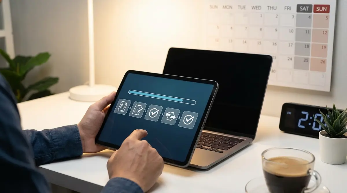 土日対応ファクタリングを申し込む具体的な手順【5ステップ】