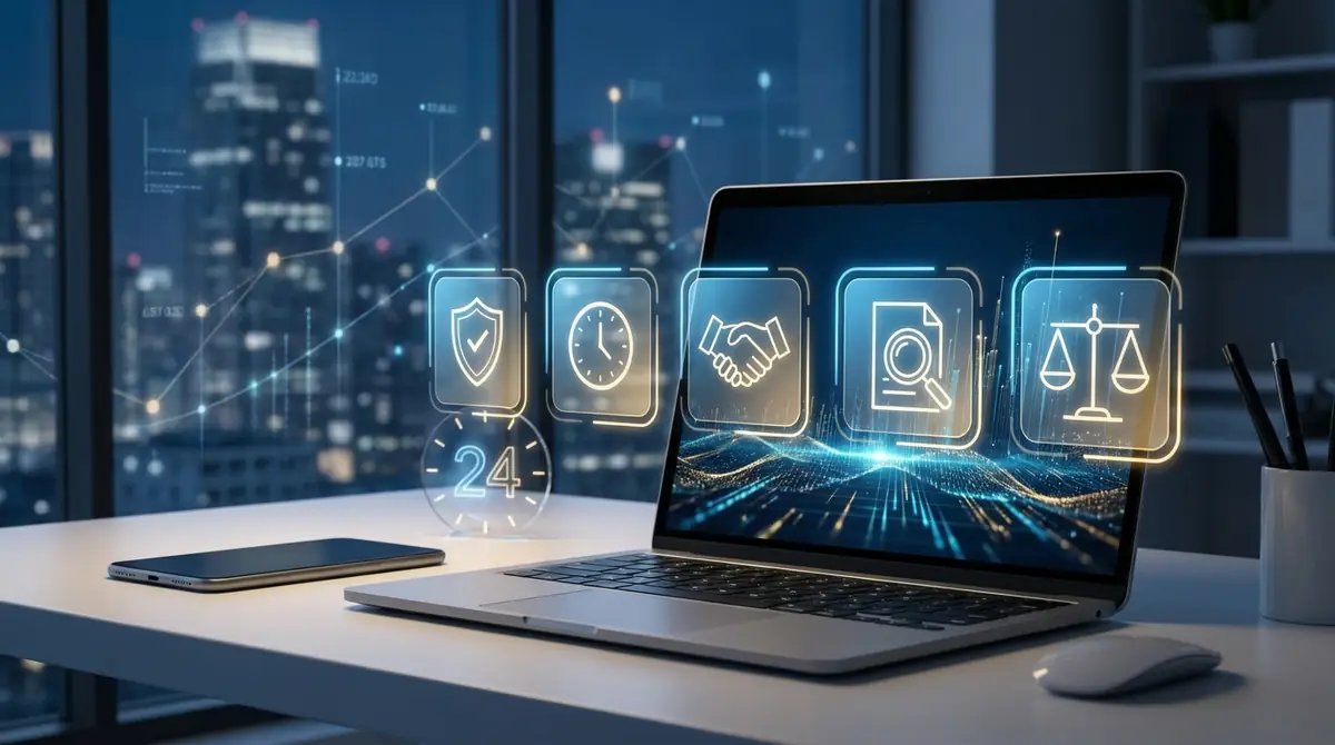 信頼できる24時間オンラインファクタリング会社を選ぶ5つの基準