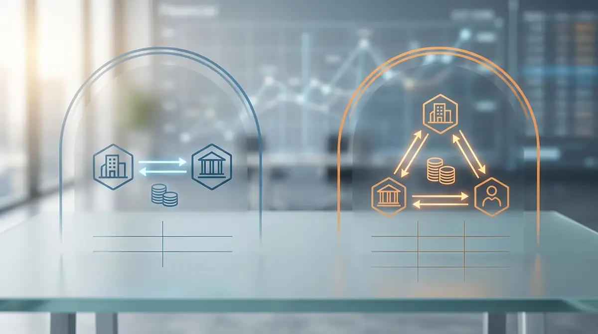 3社間ファクタリングと2社間ファクタリングの違い【比較表付き】