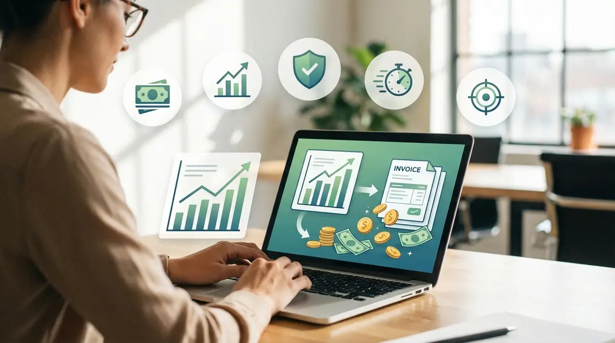 個人事業主が注文書ファクタリングを使う5つのメリット