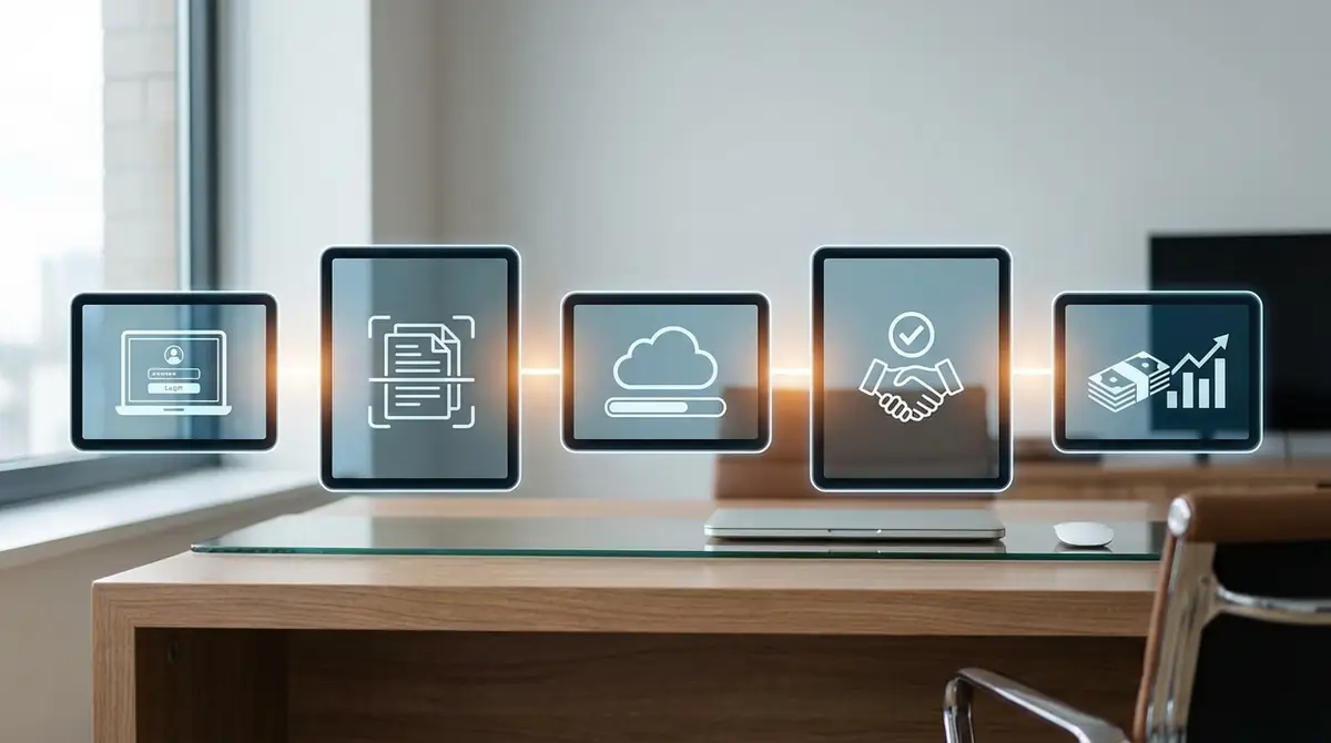 ペイトナーファクタリングの申し込み手順【5ステップ】