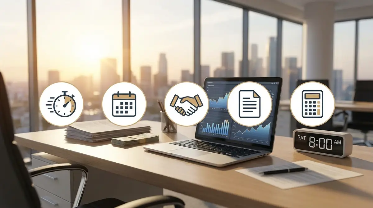 土日対応の即日ファクタリング業者を選ぶ5つのチェックポイント