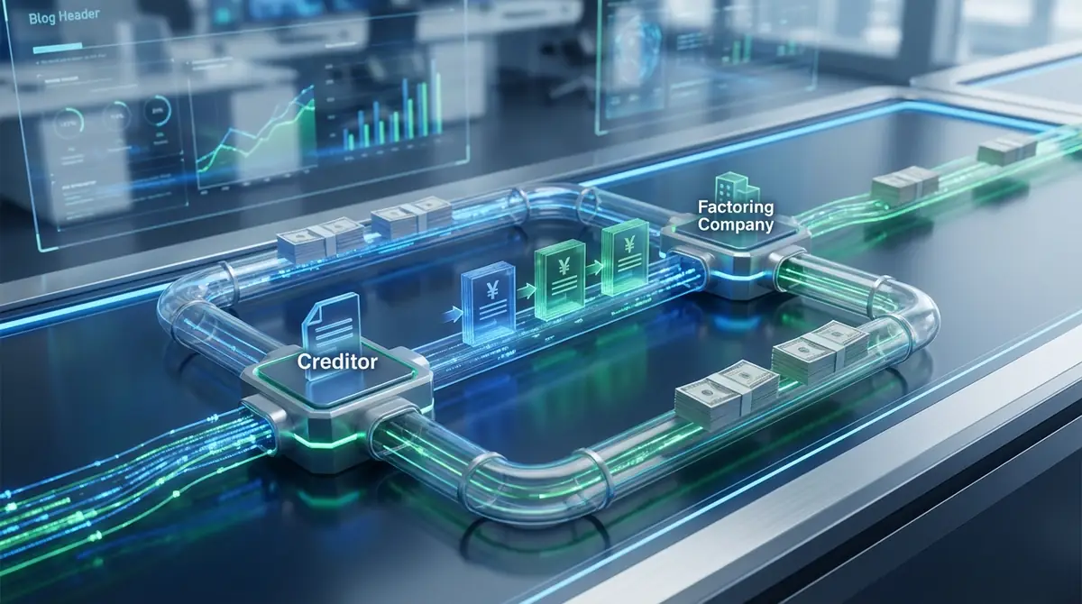 でんさいファクタリングの仕組みを図解で解説