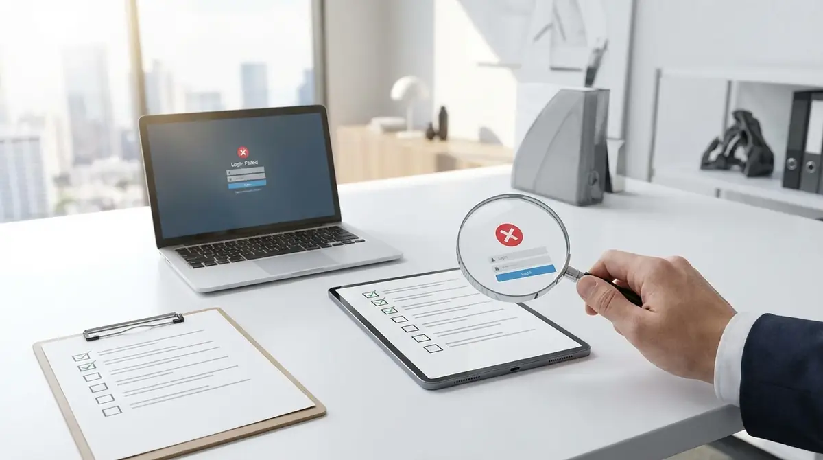 【自己診断】ペイトナーファクタリングにログインできない原因チェックリスト