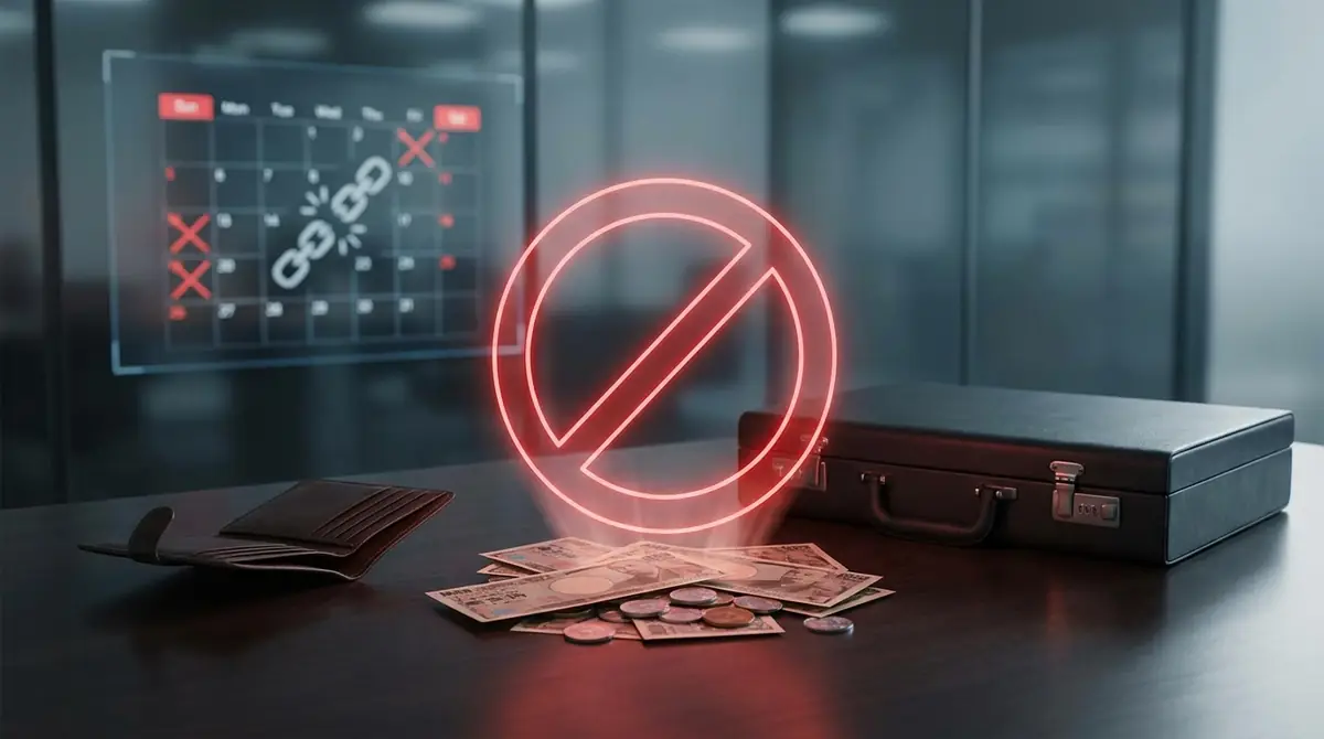 【結論】給料前借りファクタリングは違法｜利用できる業者は存在しない