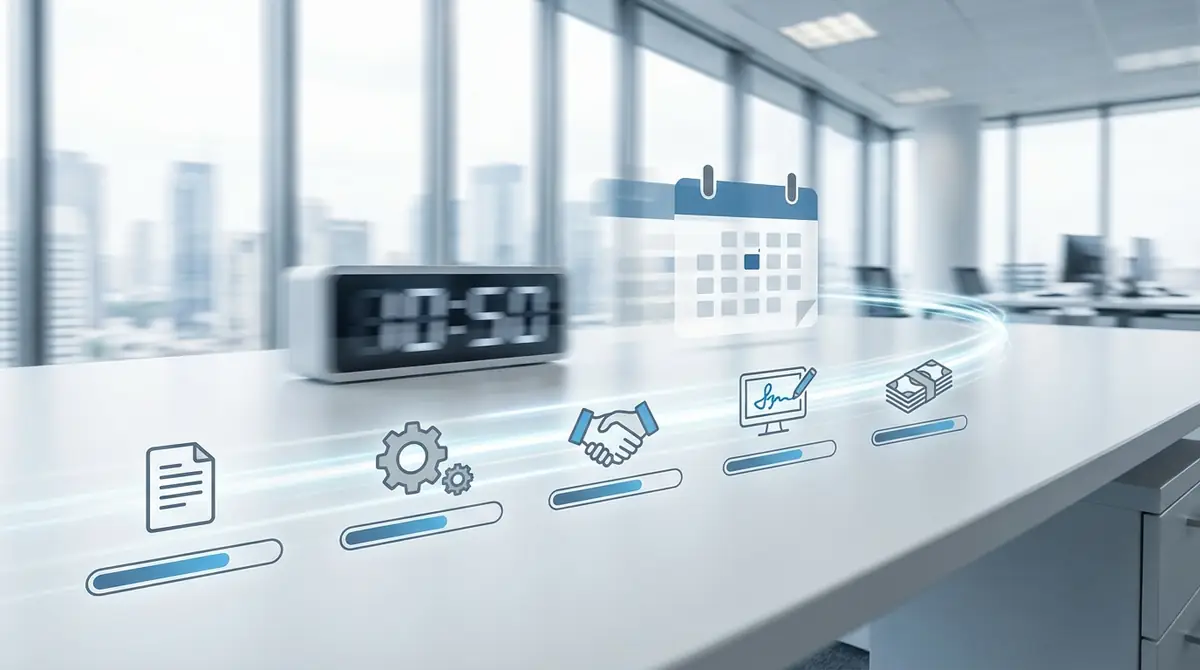 即日ファクタリングの申し込み5ステップ【タイムスケジュール付き】