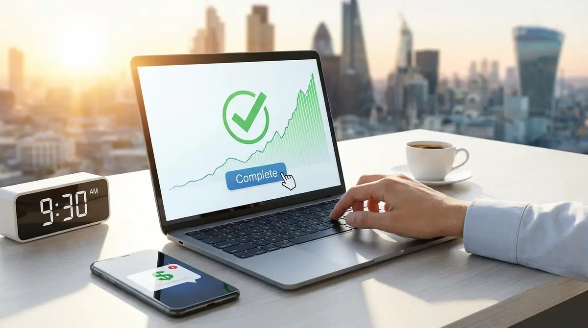 午前中の申込で当日入金を確実にする方法