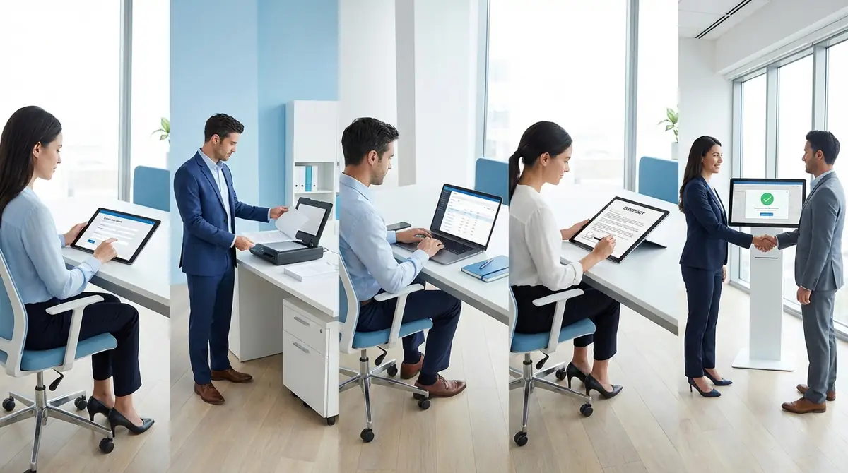 ククモファクタリングの申込手順【5ステップで解説】