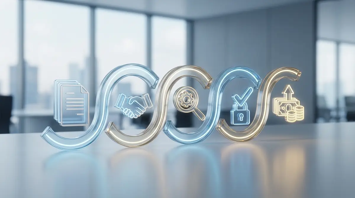 ファクタリングの利用手順【5ステップ】