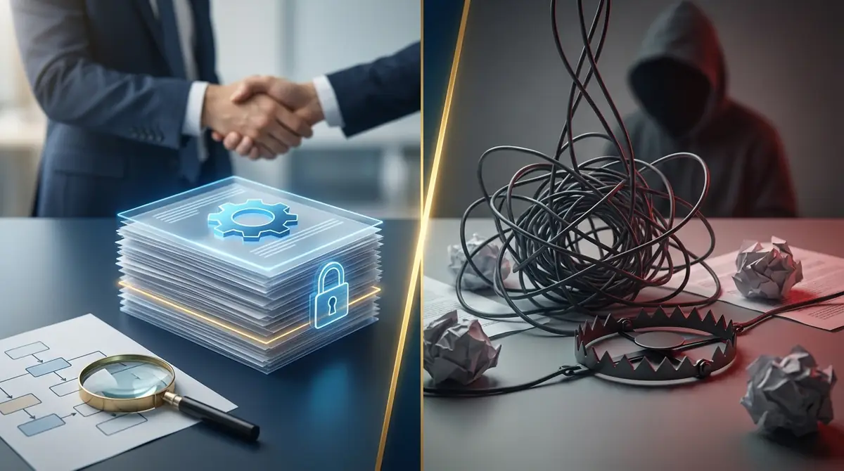 【図解】合法ファクタリングと違法業者の見分け方