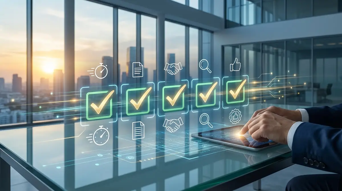 審査がゆるいファクタリング会社を選ぶ5つのチェックポイント