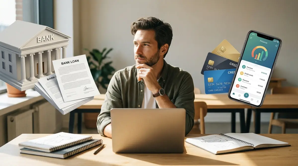 銀行融資・カードローンとの違い|フリーランスはどれを選ぶべき?