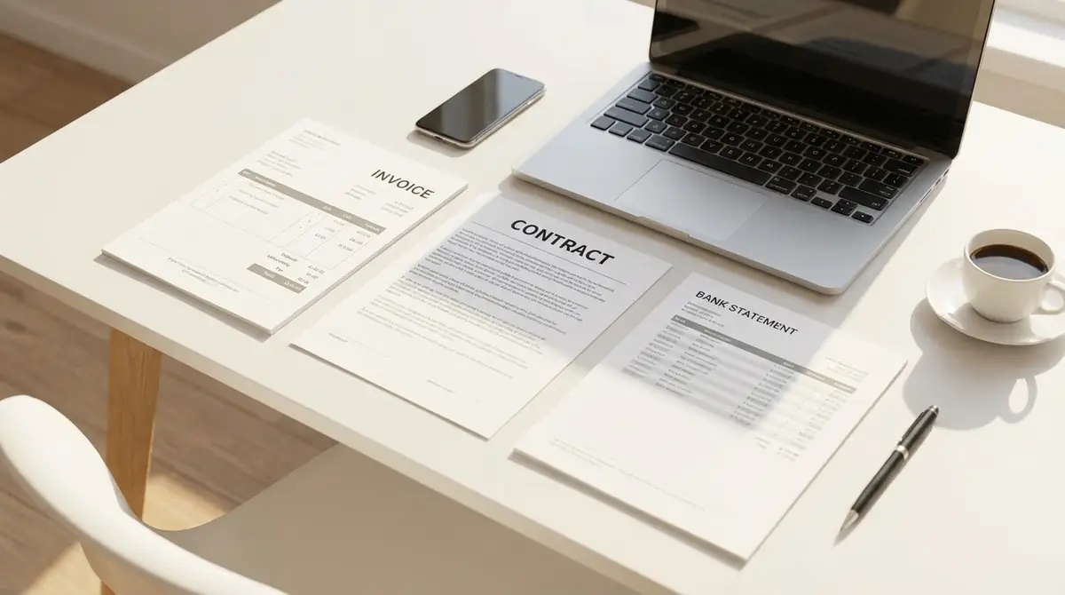 個人事業主のファクタリングは書類3点で申込可能【結論】