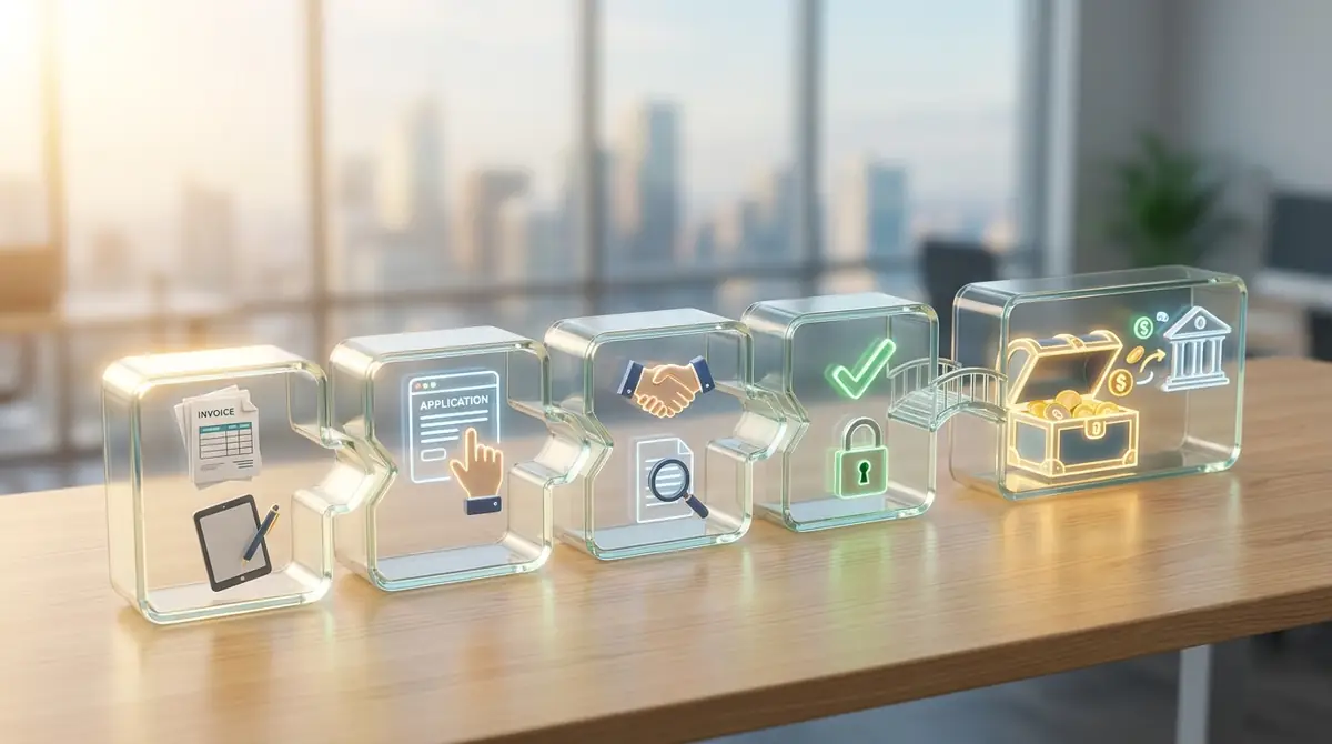 個人事業主がファクタリングに申し込む5つのステップ