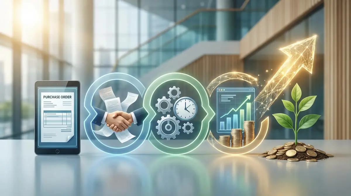 注文書ファクタリングの利用手順【5ステップで完了】